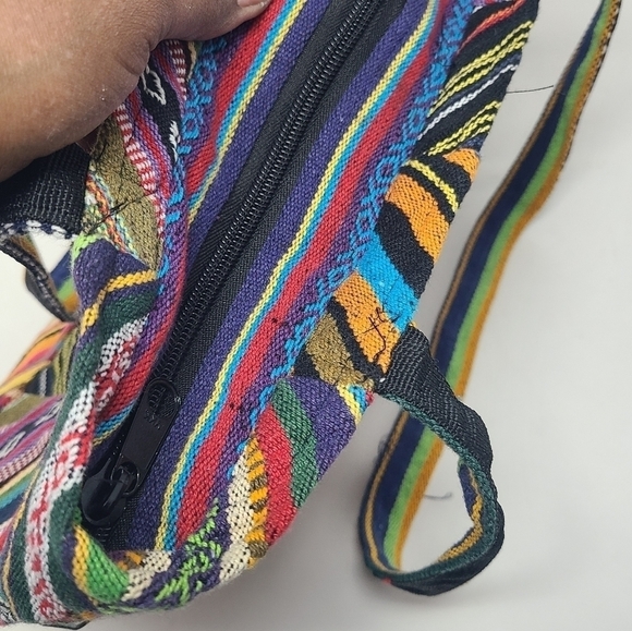 Unbranded | Multicolored Mixed Print Two Handle Fabric Tote Bag (One Size) - Picture 3 of 11